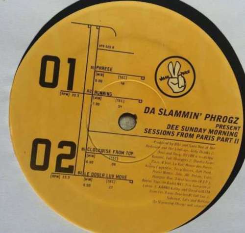 Cover Da Slammin' Phrogz - Dee Sunday Morning Session From Paris Part II (12) Schallplatten Ankauf