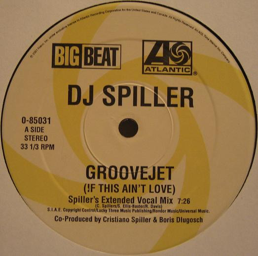 Cover DJ Spiller* - Groovejet (If This Ain't Love) (2x12) Schallplatten Ankauf