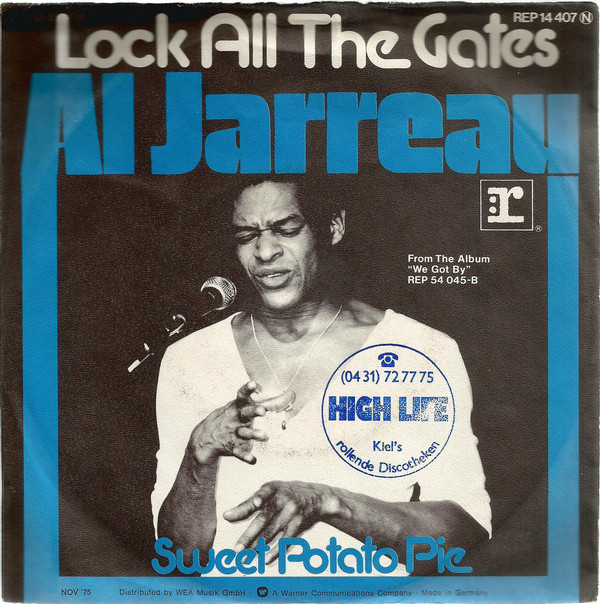 Cover Al Jarreau - Lock All The Gates (7, Single) Schallplatten Ankauf