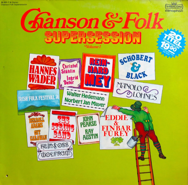Cover Various - Chanson & Folk Supersession Volume I (LP, Comp) Schallplatten Ankauf