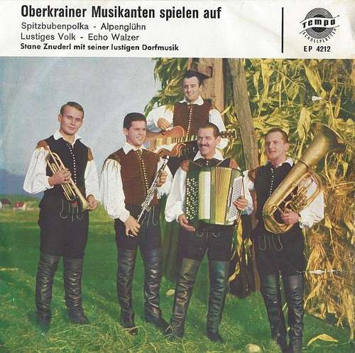 Bild Stane Znuderl Mit Seiner Lustigen Dorfmusik - Oberkrainer Musikanten Spielen Auf (7, EP) Schallplatten Ankauf