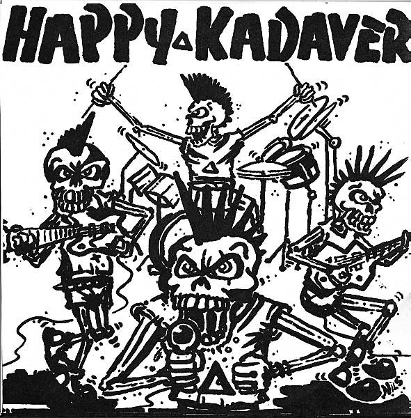 Cover Happy Kadaver - Schwarzer Schatten (7, W/Lbl, Tur) Schallplatten Ankauf