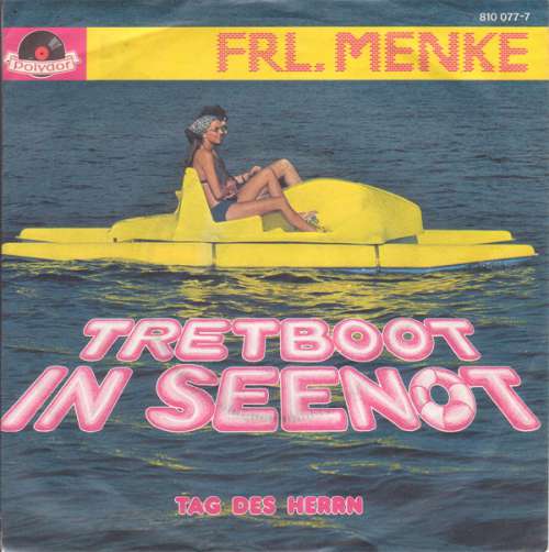 Cover Frl. Menke - Tretboot In Seenot (7, Single) Schallplatten Ankauf