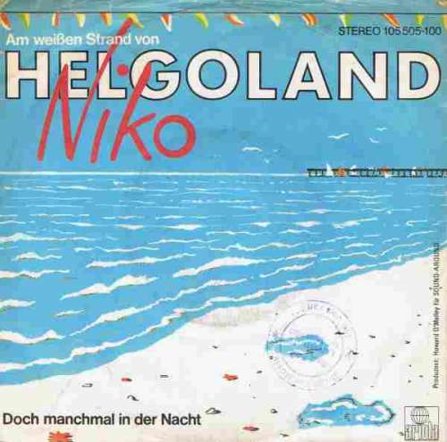 Cover Am Weißen Strand Von Helgoland Schallplatten Ankauf