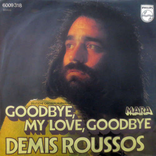 Cover Demis Roussos - Goodbye, My Love, Goodbye (7, Single, Vic) Schallplatten Ankauf