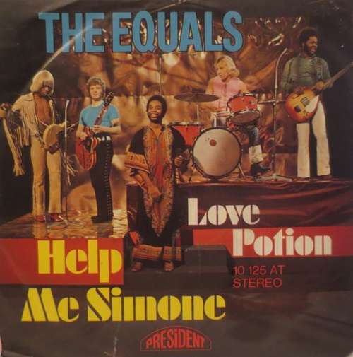 Cover The Equals - Help Me Simone / Love Potion (7, Single) Schallplatten Ankauf