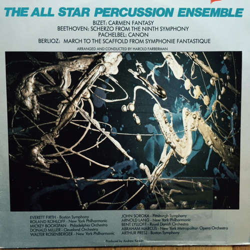 Cover The All Star Percussion Ensemble - The All Star Percussion Ensemble (LP) Schallplatten Ankauf