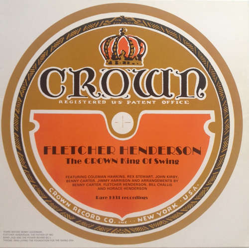 Cover Fletcher Henderson And His Orchestra - The Crown King of Swing (LP, Comp, Mono) Schallplatten Ankauf