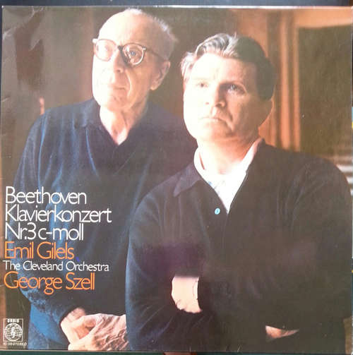 Cover Beethoven* - Emil Gilels, The Cleveland Orchestra, George Szell - Klavierkonzert Nr. 3 C-moll (LP, Album) Schallplatten Ankauf