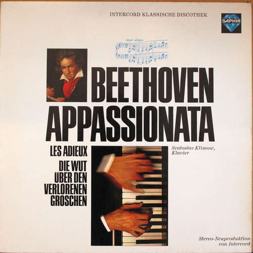 Bild Beethoven* - Svatoslav Klimow - Appassionata - Les Adieux - Die Wut Über Den Verlorenen Groschen (LP) Schallplatten Ankauf