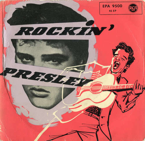 Cover Elvis Presley - Rockin' Presley (7, EP) Schallplatten Ankauf