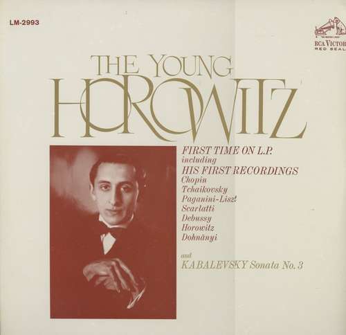 Cover Vladimir Horowitz - The Young Horowitz (LP, Album, Mono) Schallplatten Ankauf