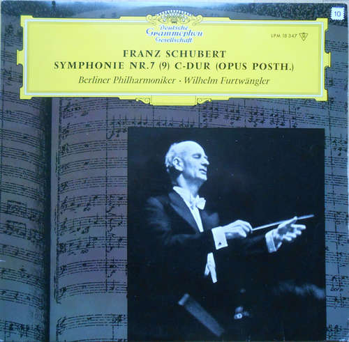 Cover Franz Schubert, Berliner Philharmoniker, Wilhelm Furtwängler - Sinfonie Nr. 7 C-Dur (Opus Posth.) (LP, Album, Mono, RE) Schallplatten Ankauf