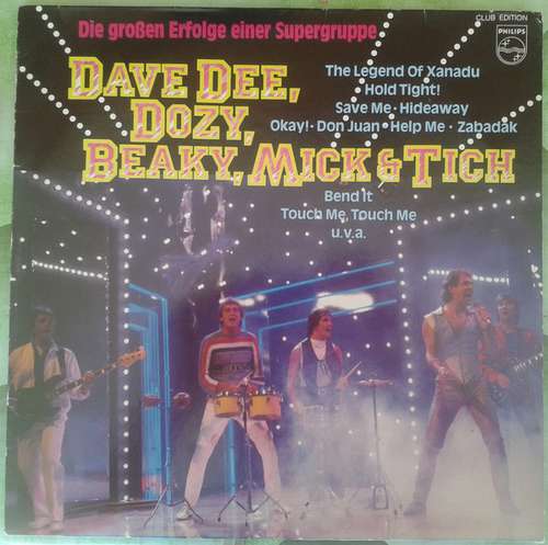 Cover Dave Dee, Dozy, Beaky, Mick & Tich - Die großen Erfolge einer Supergruppe (LP, Comp, Club) Schallplatten Ankauf