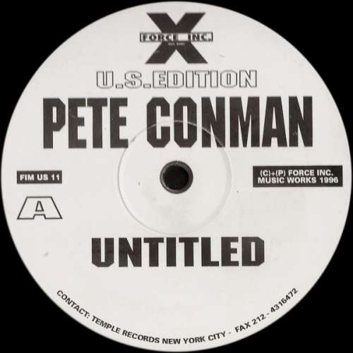 Cover Pete Conman - Untitled (12, EP) Schallplatten Ankauf