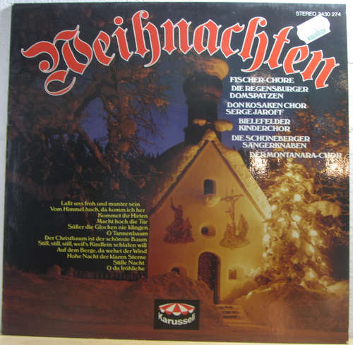 Cover Various - Weihnachten (LP, Smplr) Schallplatten Ankauf