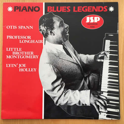 Cover Otis Spann, Professor Longhair, Little Brother Montgomery, Lyin' Joe Holley - Piano Blues Legends (12) Schallplatten Ankauf