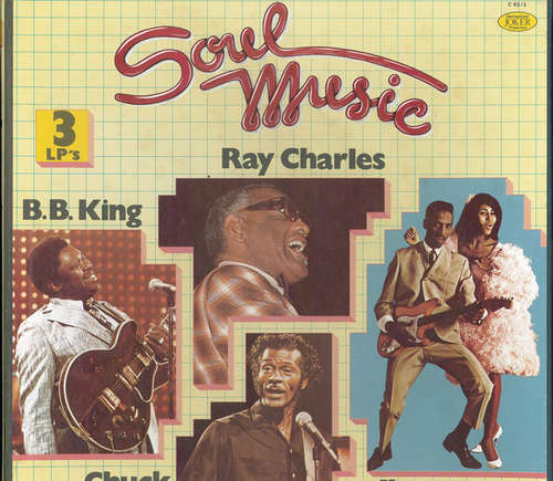 Cover B.B. King, Ray Charles, Chuck Berry, Ike & Tina Turner - Soul Music (3xLP, Comp) Schallplatten Ankauf
