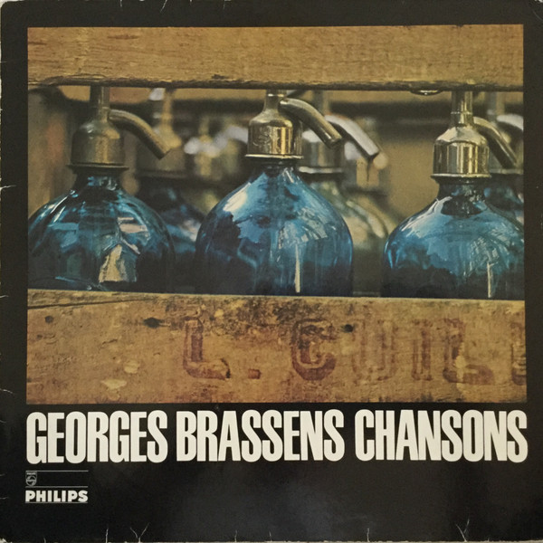 Cover Georges Brassens - Chansons (LP, Comp, Mono, Blu) Schallplatten Ankauf