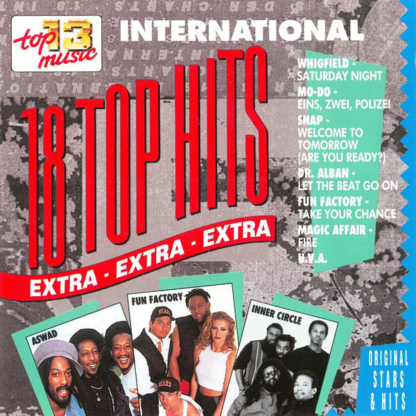 Cover Various - 18 Top Hits International Extra (CD, Comp) Schallplatten Ankauf
