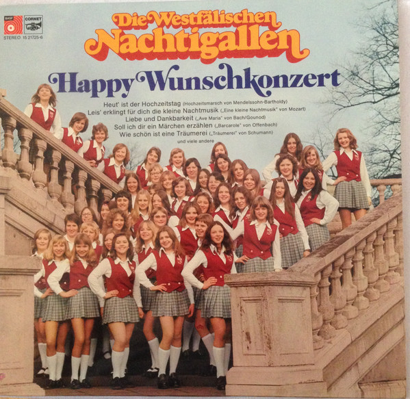 Cover Die Westfälischen Nachtigallen - Happy Wunschkonzert (LP, Album) Schallplatten Ankauf