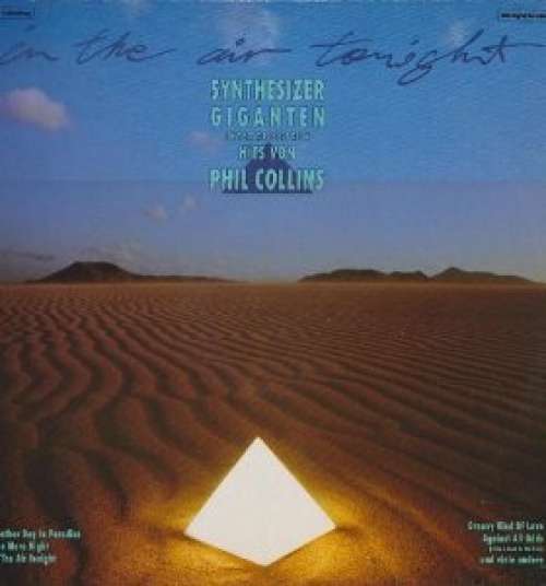 Cover Synthesizer Giganten - In The Air Tonight - Synthesizer Giganten Interpretieren Hits Von Phil Collins (LP) Schallplatten Ankauf