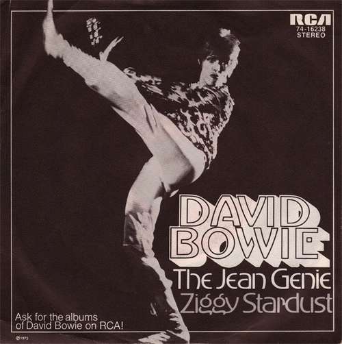Cover David Bowie - The Jean Genie (7, Single) Schallplatten Ankauf