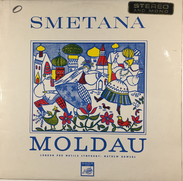 Cover Smetana*, London Pro Musica Symphony*, Mathew Bowers - Moldau (LP) Schallplatten Ankauf