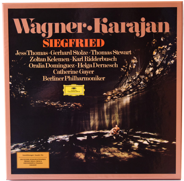 Cover Richard Wagner, Berliner Philharmoniker, Herbert von Karajan - Siegfried (5xLP + Box) Schallplatten Ankauf