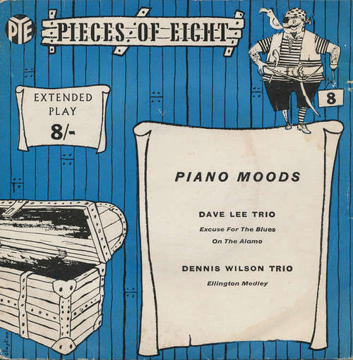 Cover Dave Lee Trio, Dennis Wilson Trio - Piano Moods  (7, EP, Mono) Schallplatten Ankauf