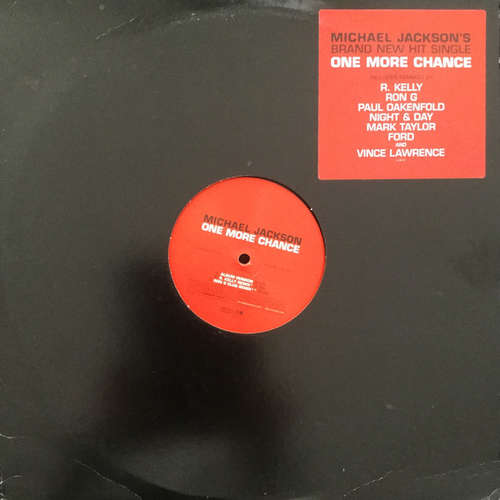 Cover Michael Jackson - One More Chance (2x12, Promo) Schallplatten Ankauf