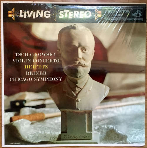 Cover Tschaikowsky*, Heifetz*, Reiner*, Chicago Symphony* - Violin Concerto (LP, RE) Schallplatten Ankauf