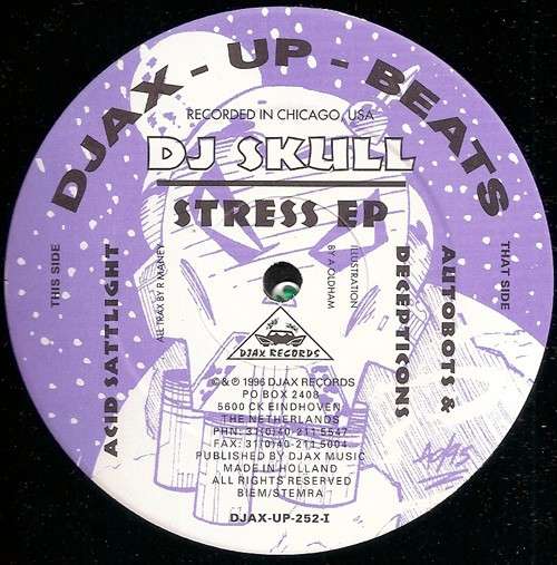 Cover Stress EP Schallplatten Ankauf