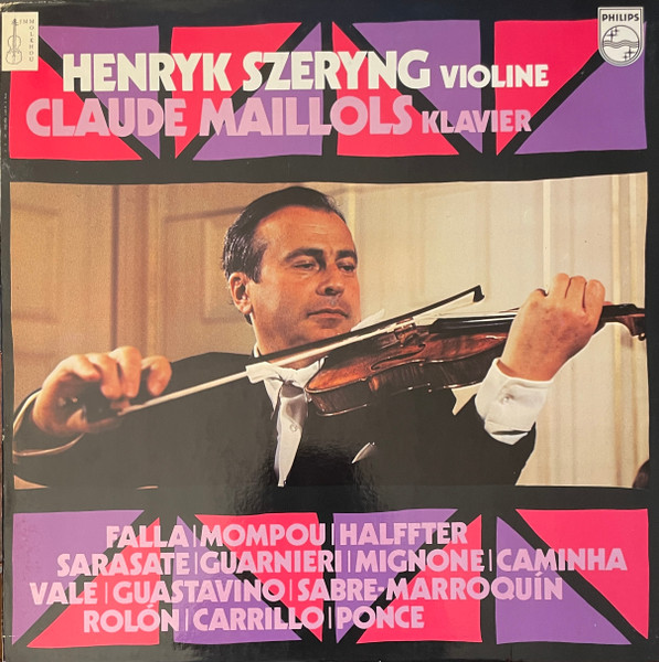 Cover Henryk Szeryng, Claude Maillols - Various - Recital (LP) Schallplatten Ankauf