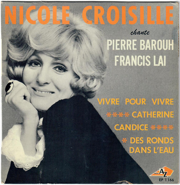 Cover Nicole Croisille - Chante Pierre Barouh / Francis Lai (7, EP) Schallplatten Ankauf