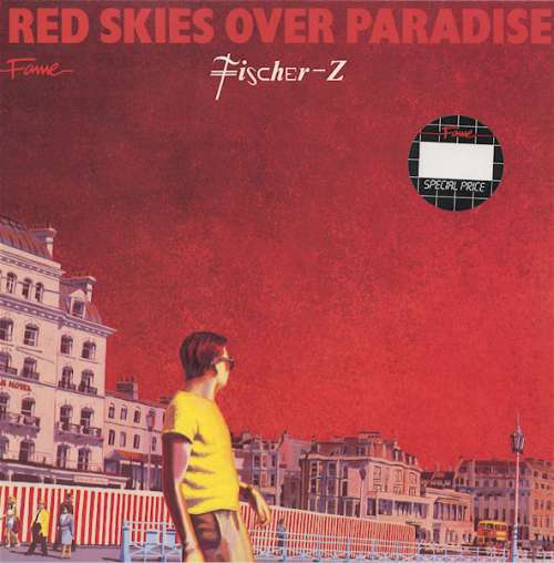 Cover Fischer-Z - Red Skies Over Paradise (LP, Album, RE) Schallplatten Ankauf