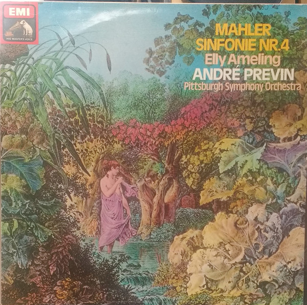 Cover Mahler*, Pittsburgh Symphony Orchestra*, André Previn, Elly Ameling - Mahler Symphony No. 4 In G-Dur (LP) Schallplatten Ankauf
