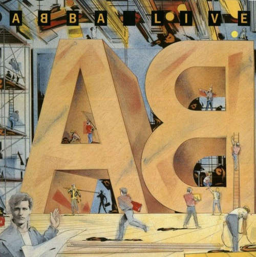 Cover ABBA - Live (LP, Album) Schallplatten Ankauf