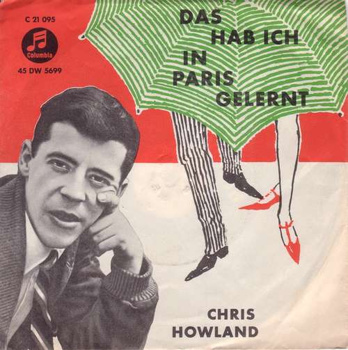 Cover Chris Howland - Das Hab Ich In Paris Gelernt (7, Single) Schallplatten Ankauf