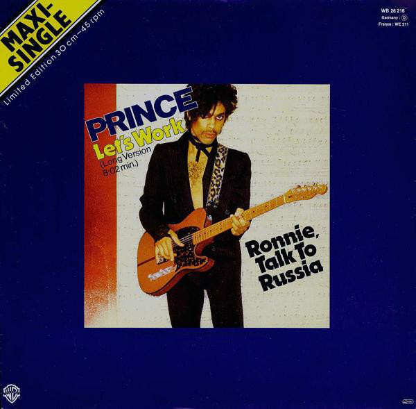 Cover Prince - Let's Work (Long Version) (12, Maxi, Ltd) Schallplatten Ankauf