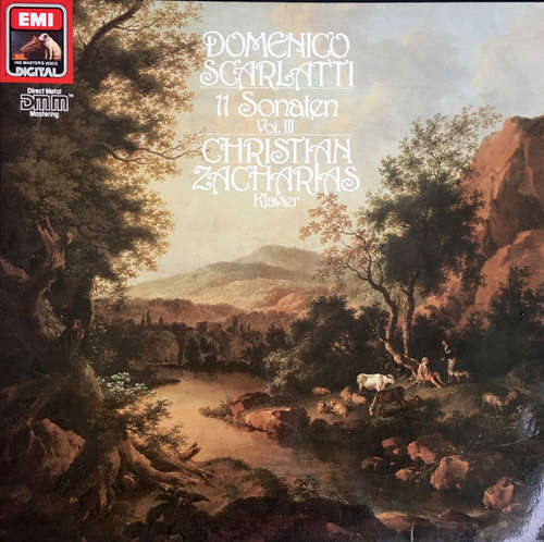 Cover Christian Zacharias / Domenico Scarlatti - 11 Sonaten Vol. III (LP, Album) Schallplatten Ankauf