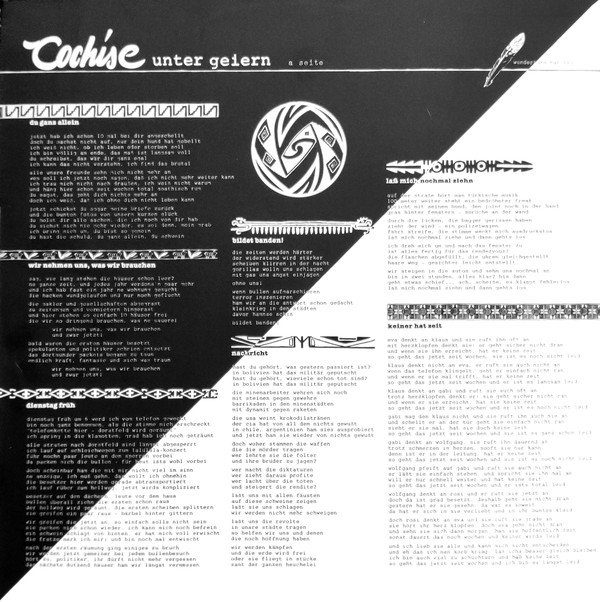 Cover Cochise (3) - Unter Geiern (LP, Album) Schallplatten Ankauf