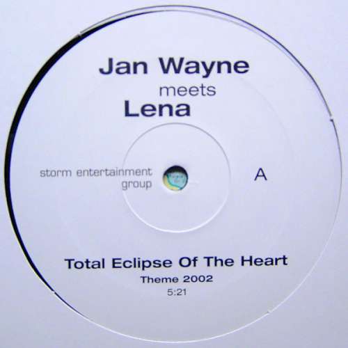 Cover Jan Wayne Meets Lena (2) - Total Eclipse Of The Heart (12) Schallplatten Ankauf