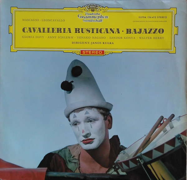 Cover Mascagni* - Leoncavallo* - Cavalleria Rusticana - Der Bajazzo (LP) Schallplatten Ankauf