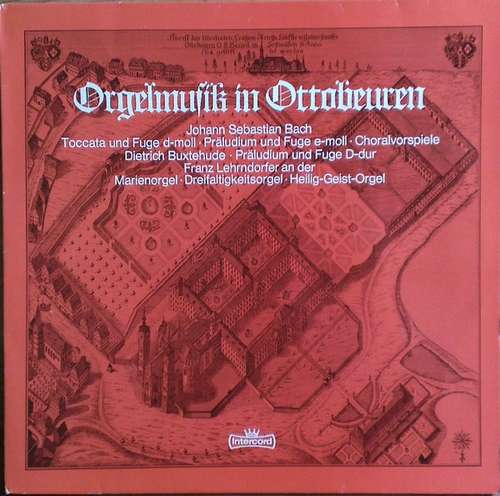 Cover Johann Sebastian Bach / Dietrich Buxtehude* - Franz Lehrndorfer - Orgelmusik in Ottobeuren (LP, RE) Schallplatten Ankauf