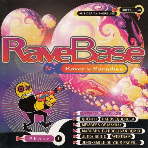 Cover RaveBase Phase 1 Schallplatten Ankauf