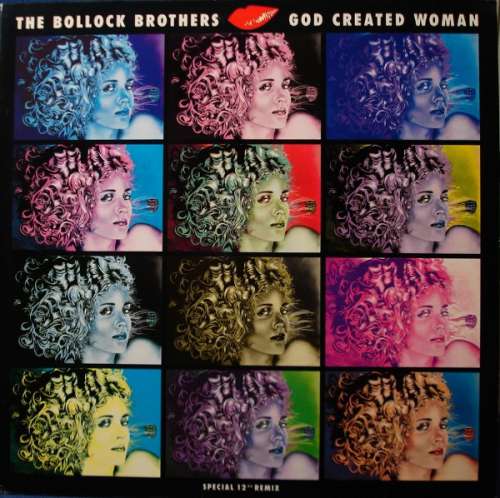 Cover The Bollock Brothers - God Created Woman (12, Maxi) Schallplatten Ankauf