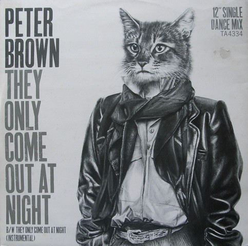 Cover Peter Brown (2) - They Only Come Out At Night (12, Single) Schallplatten Ankauf