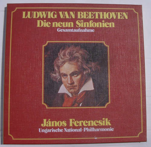 Cover Ludwig van Beethoven - János Ferencsik, Ungarische National-Philharmonie* - Die Neun Sinfonien (Gesamtausgabe) (6xLP, Album + Box) Schallplatten Ankauf