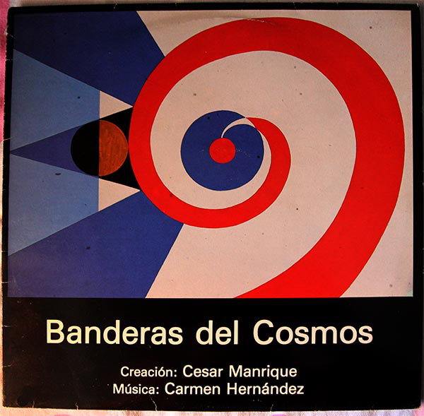 Cover Carmen Hernández - Banderas Del Cosmos (LP) Schallplatten Ankauf